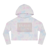 BREATHE AGAIN Cropped Hooded Sweatshirt