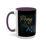 PRAY & ASE 11 oz Accent Coffee Mug
