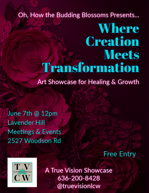 Where Creation Meets Transformation: Art Showcase for Healing & Growth