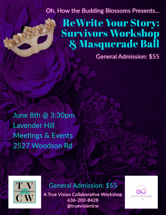 ReWrite Your Story: Survivors Workshop & Masquerade Ball